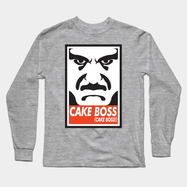 CAKE BOSS (Cake Boss!) Long Sleeve T-Shirt by gthomasmcdonald